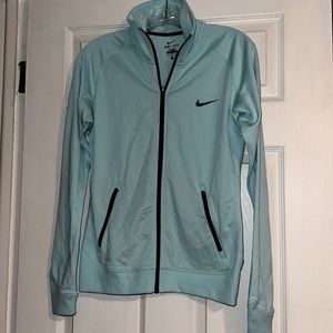Nike Light Blue Dri-Fit Zip Up